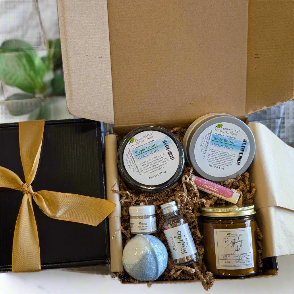 Birthday Gift Box-Gift Sets / Certificates-Perfectly Natural Soap