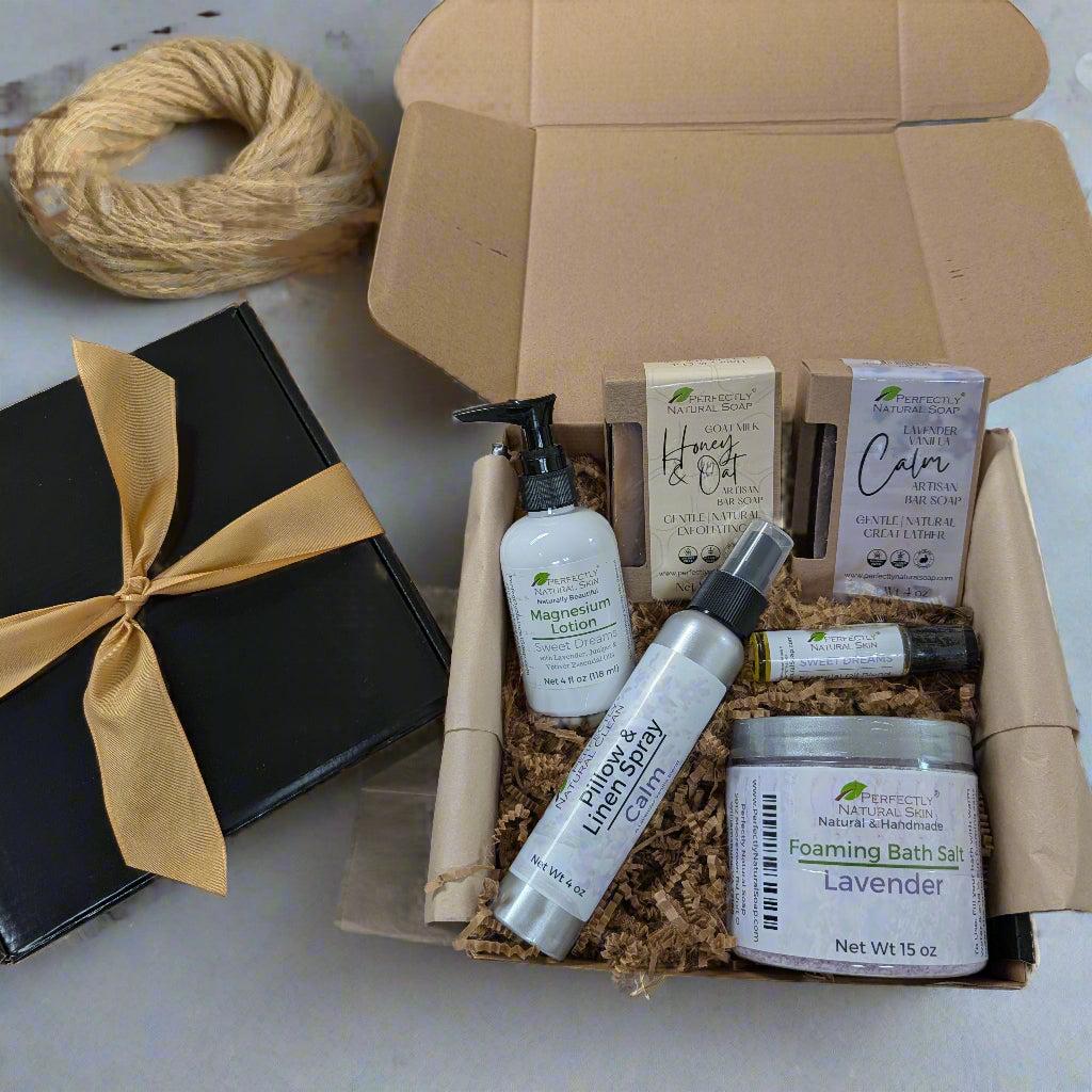 Comfort & Care Gift Box-Gift Sets / Certificates-Perfectly Natural Soap