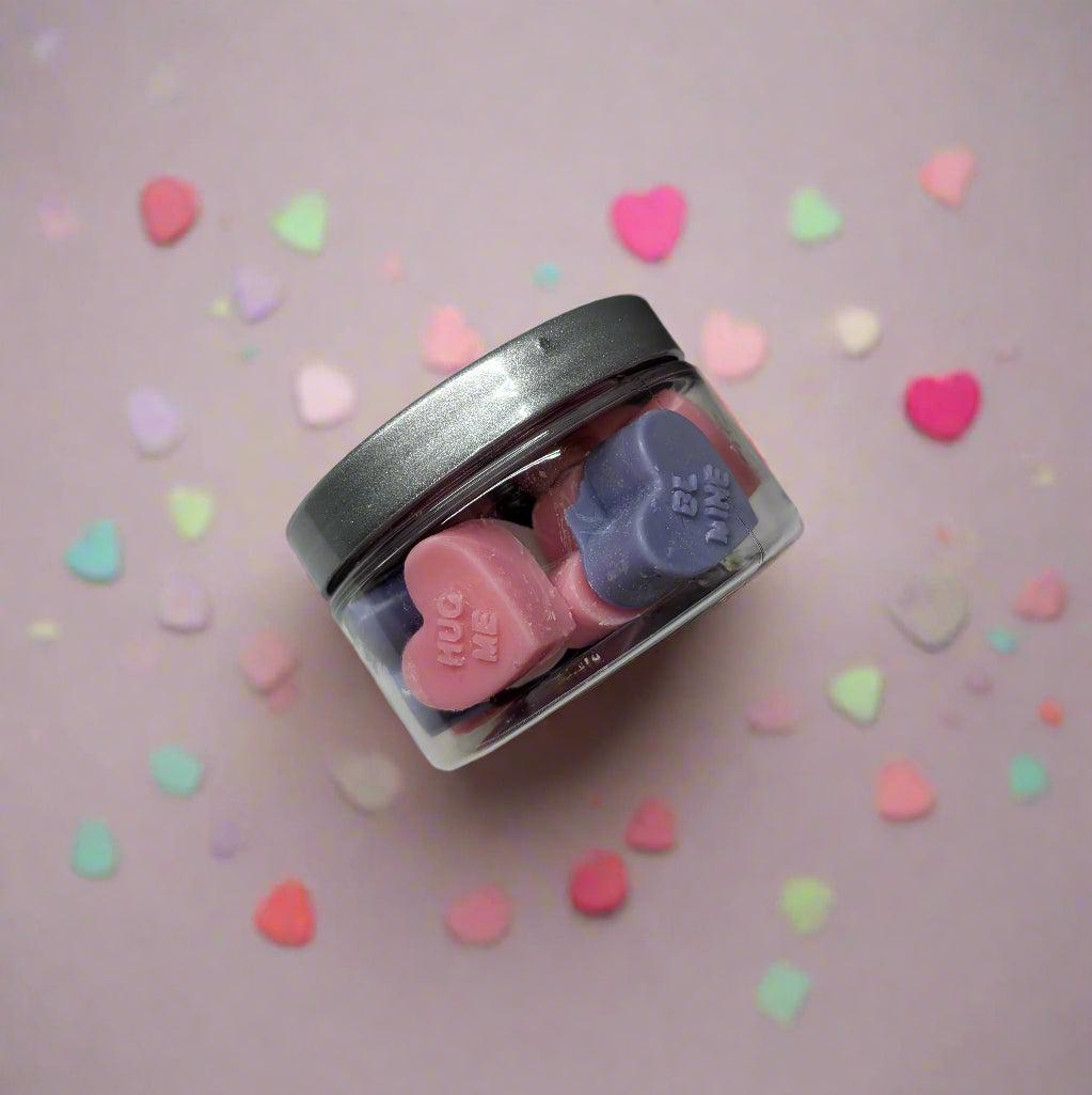 Conversation Hearts Wax Melts, 3oz-Home & Lifestyle-Perfectly Natural Soap