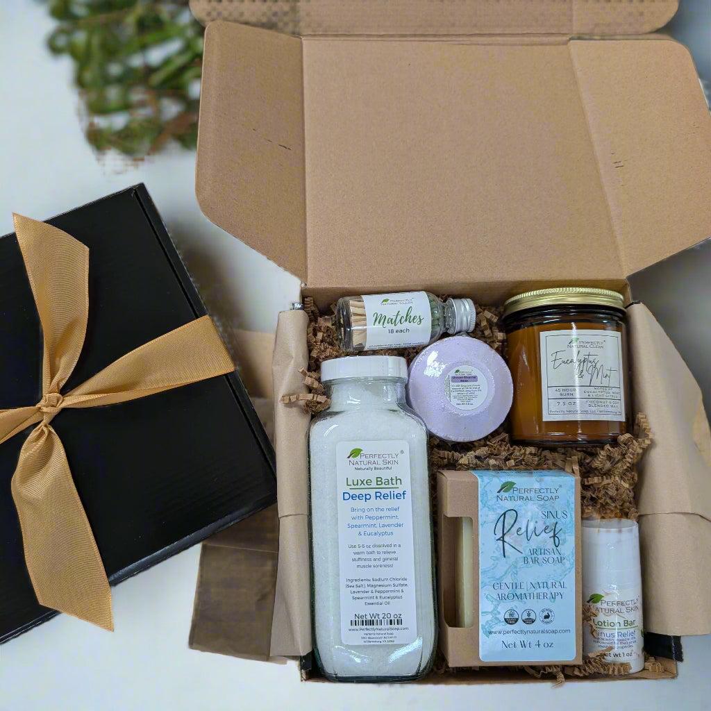 Get Well Box-Gift Sets / Certificates-Perfectly Natural Soap