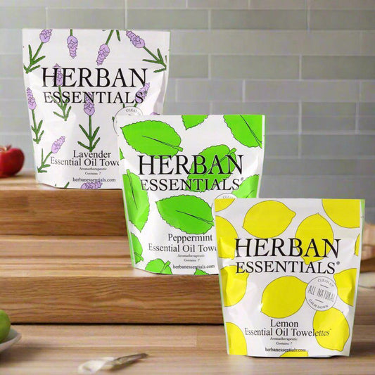 Herban Essentials Towelettes - Choice of Scent-Home & Lifestyle-Perfectly Natural Soap