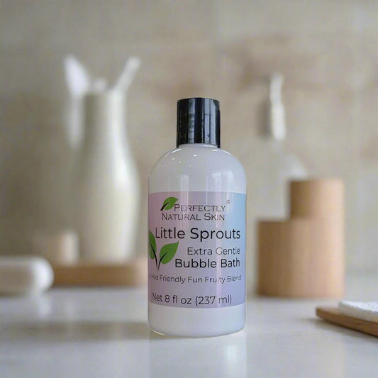 Little Sprouts Bubble Bath, 8 oz-Bath Soaks-Perfectly Natural Soap