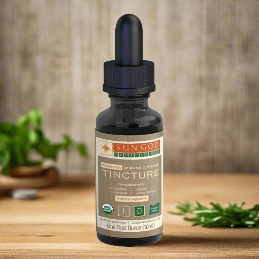 Organic Panacea Immune Defense Tincture 1oz-Apothecary-Perfectly Natural Soap