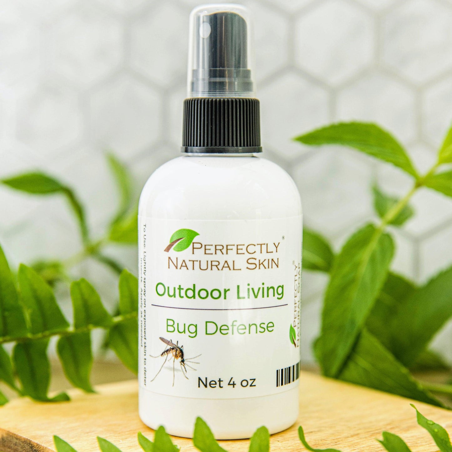 Outdoor Living - Natural Bug Defense Spray 4 oz-Home & Lifestyle-Perfectly Natural Soap