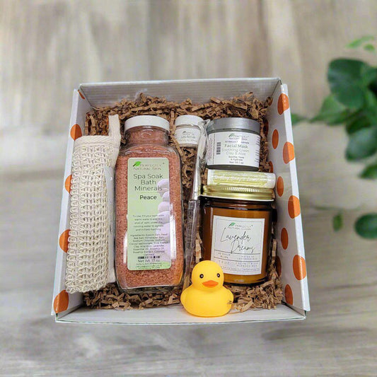 Spa Night Gift Box - Choice of Scents-Gift Sets / Certificates-Perfectly Natural Soap