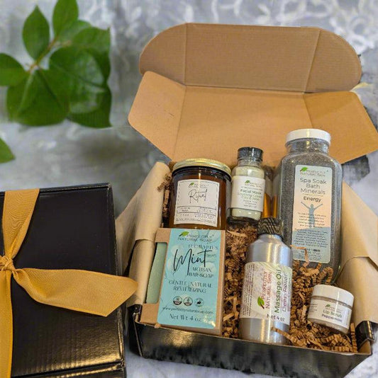 Spa Night Gift Box-Gift Sets / Certificates-Perfectly Natural Soap